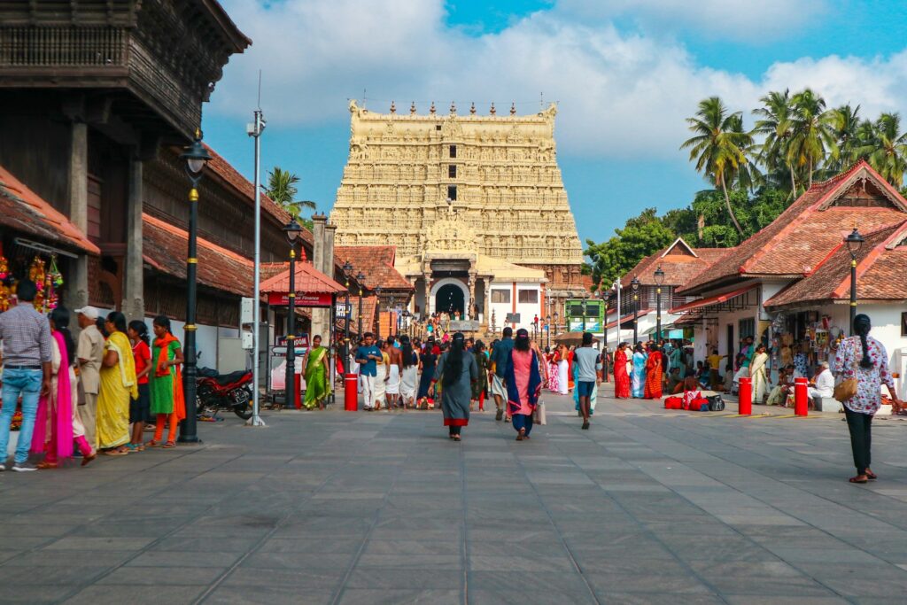 Traditional temple in Kerala - Rich cultural heritage and spiritual ambiance